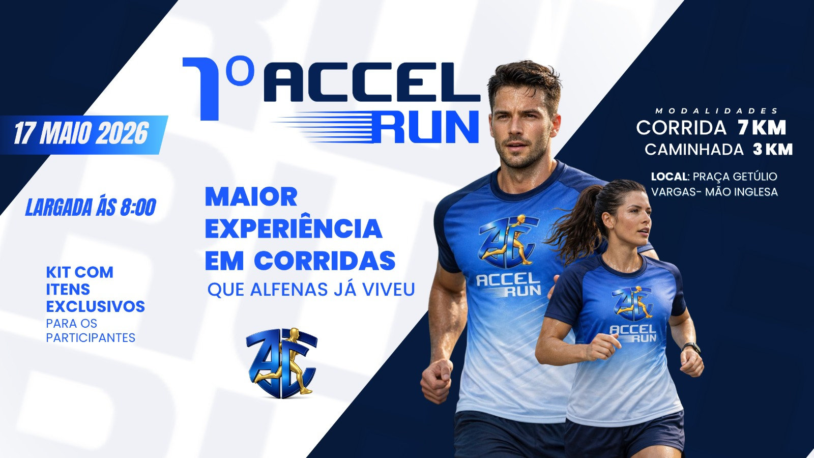 1ª Accel Run – corrida em Alfenas