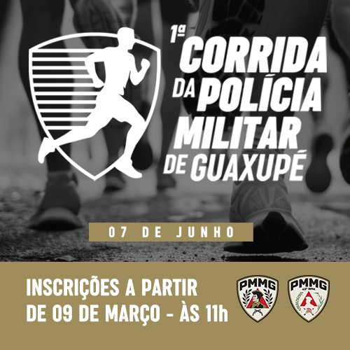 1ª Corrida da Polícia Militar – corrida em Guaxupé