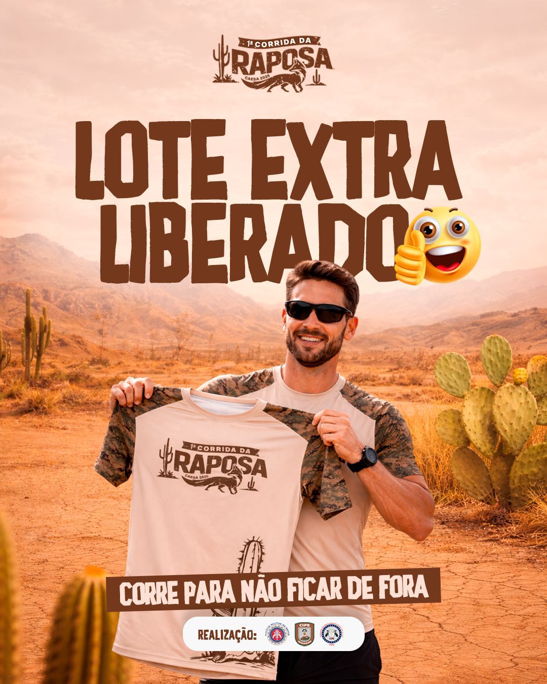 1ª Corrida da Raposa (CAESA) – corrida em Xique-Xique