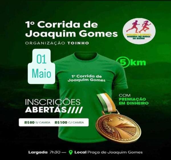 1ª Corrida de Joaquim Gomes – corrida em Joaquim Gomes