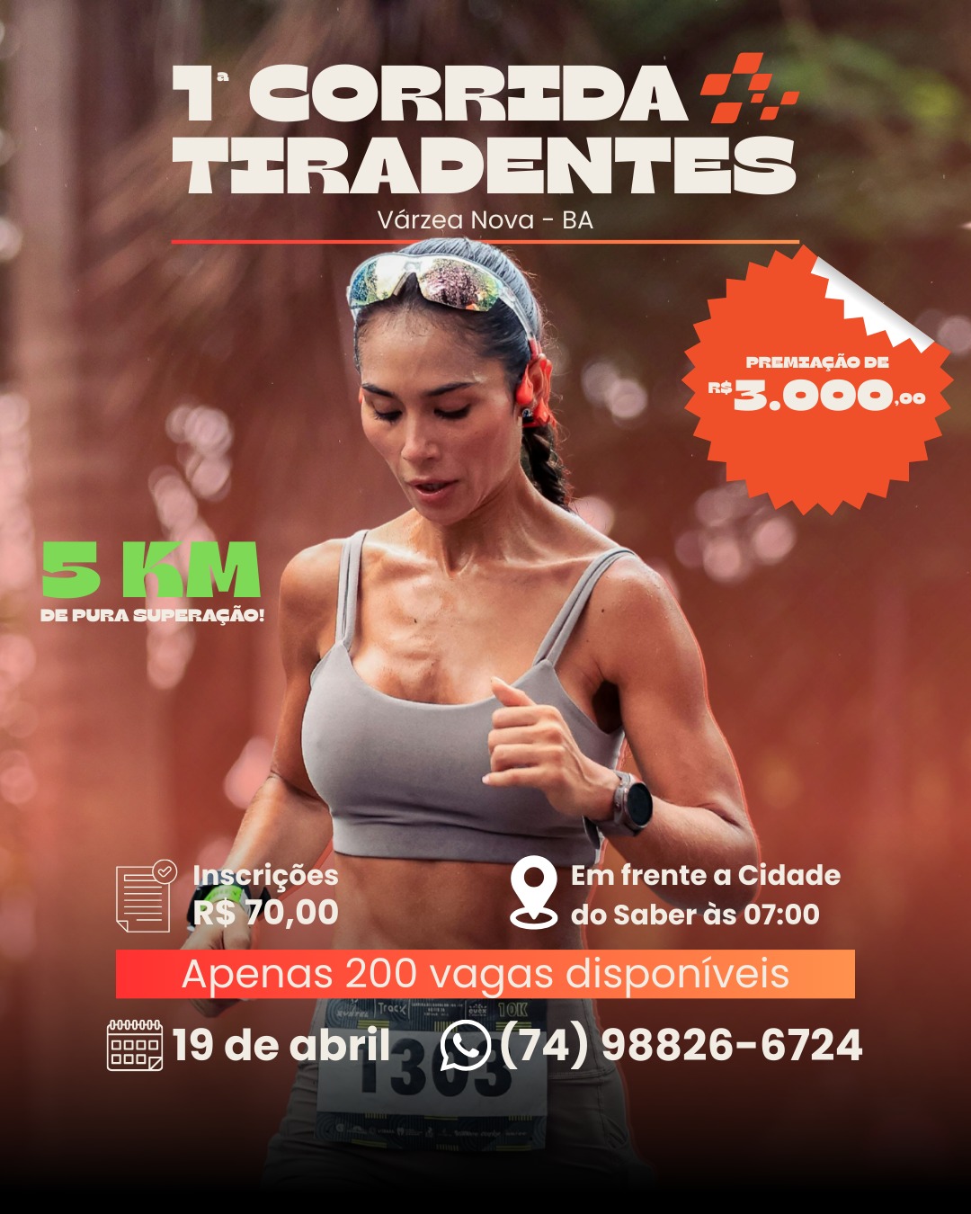 1ª Corrida de Tiradentes – corrida em Várzea Nova