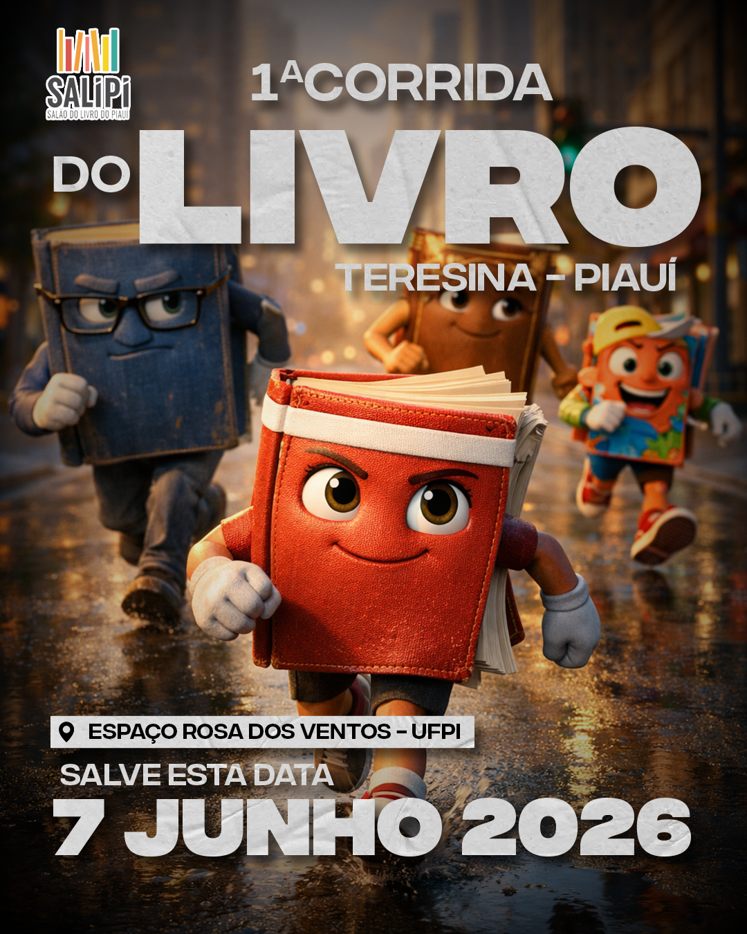 1ª Corrida do Livro – corrida em Teresina