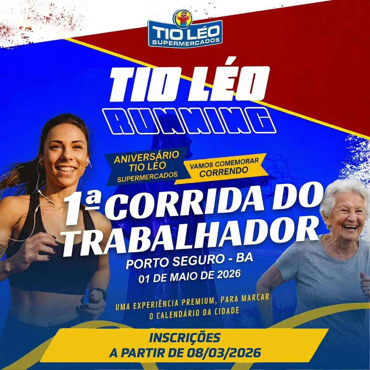 1ª Corrida do Trabalhador – corrida em Porto Seguro