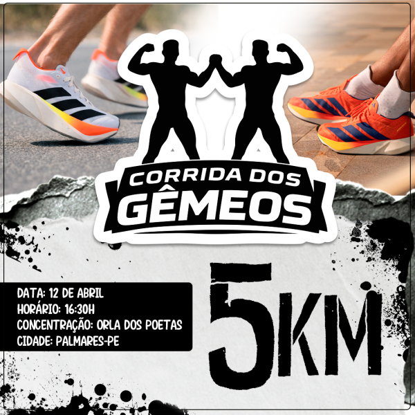 1ª Corrida dos Gêmeos – corrida em Palmares
