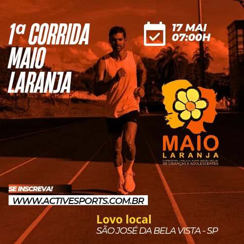 1ª Corrida Maio Laranja – corrida em Patrocínio Paulista