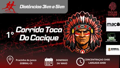 1ª Corrida Toca do Cacique – corrida em Sobral