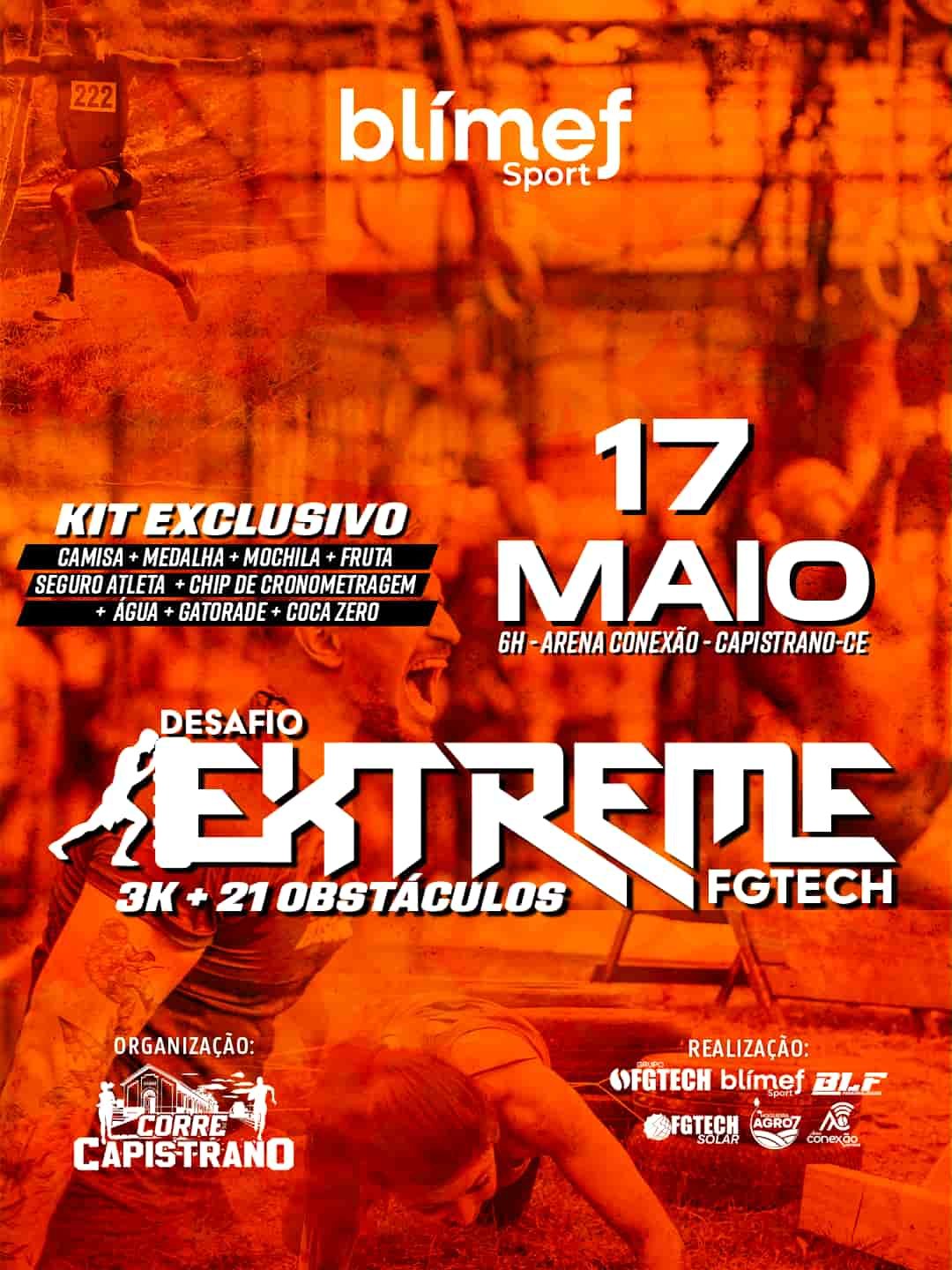 1º Desafio Extreme FGTECH – corrida em Capistrano