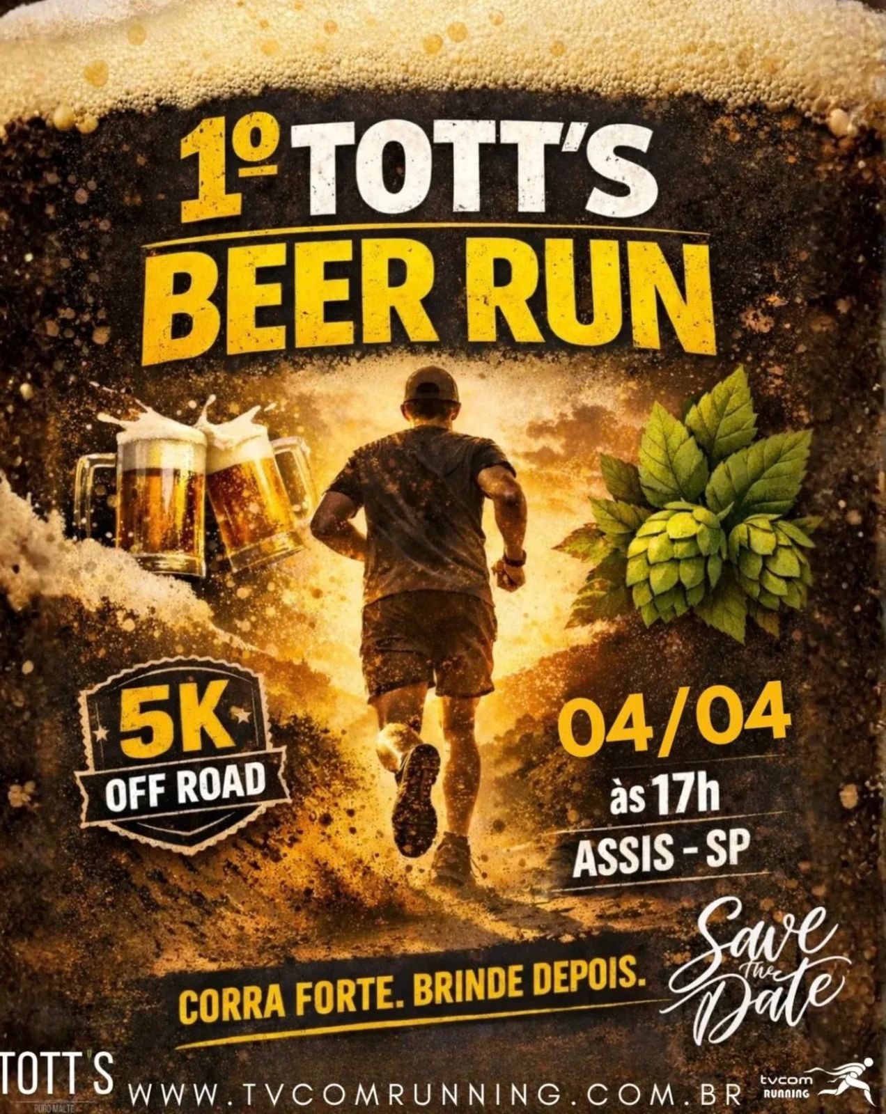 1º Tott’s Beer Run – corrida em Assis