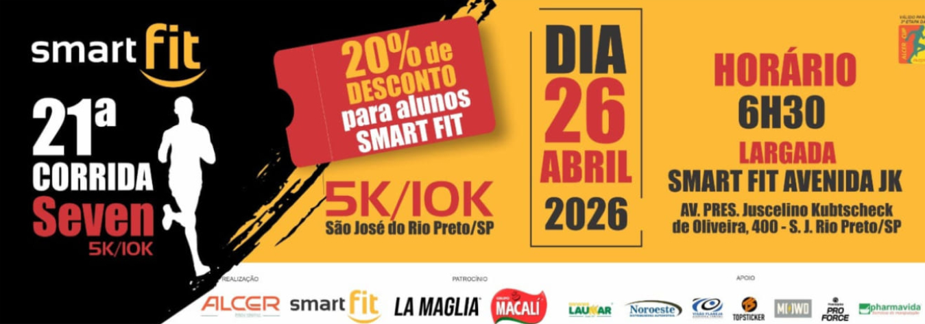 21ª Corrida Seven – corrida em São José do Rio Preto