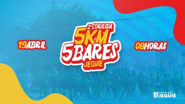 2ª Corrida 5km 5 Bares – corrida em Jequié