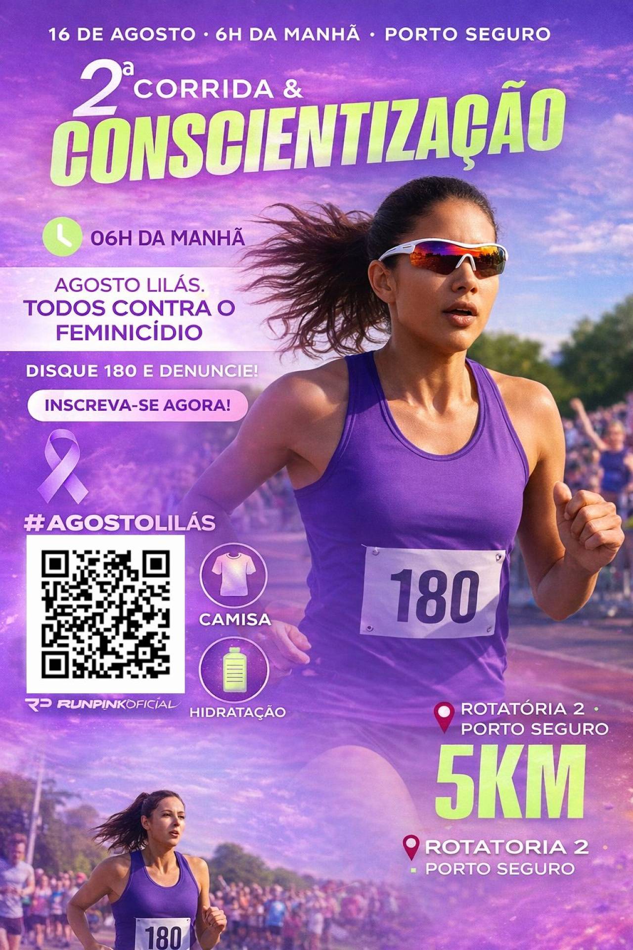 2ª Corrida & Conscientização RunPink – corrida em Porto Seguro