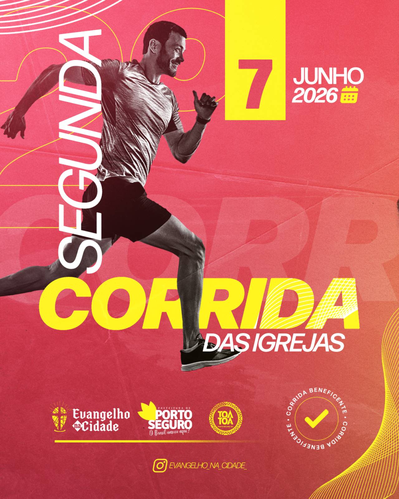 2ª Corrida das Igrejas – corrida em Porto Seguro