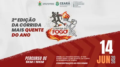 2ª Corrida do CBM Sobral – corrida em Sobral