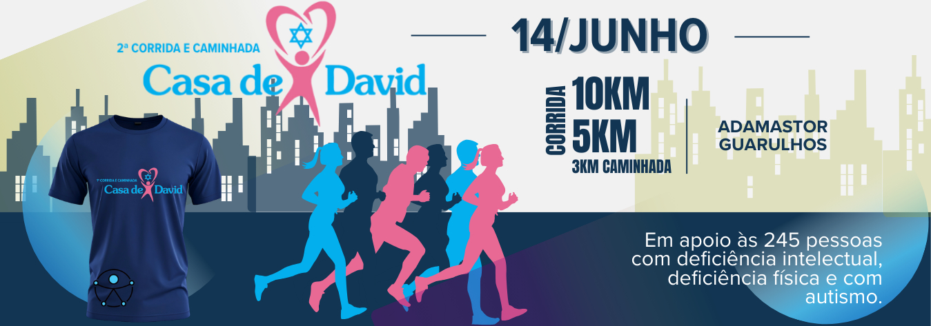 2ª Corrida e Caminhada Casa de David – corrida em Guarulhos