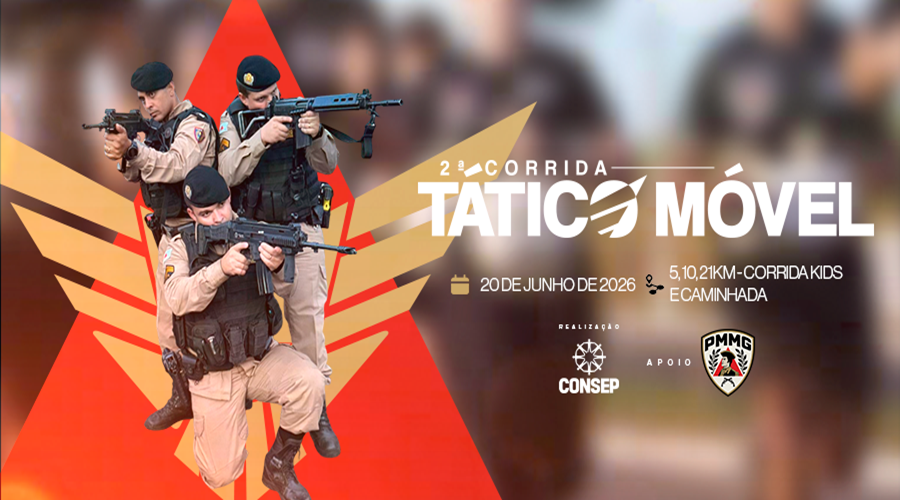 2ª Corrida Tático Móvel – corrida em Araxá