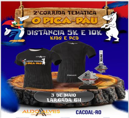 2ª Corrida Temática Pica-pau – corrida em Cacoal