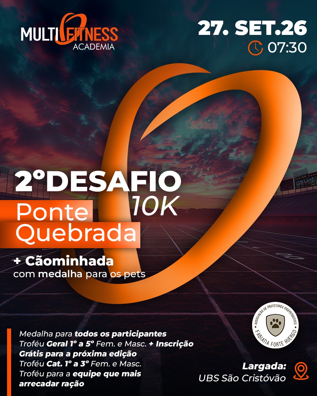 2ª Desafio Ponte Quebrada – corrida em União da Vitória