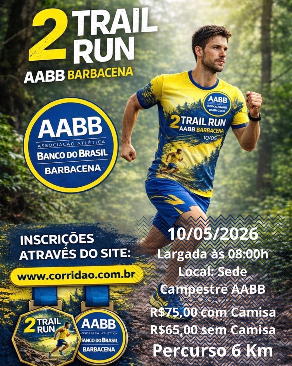 2º Trail Run AABB – corrida em Barbacena