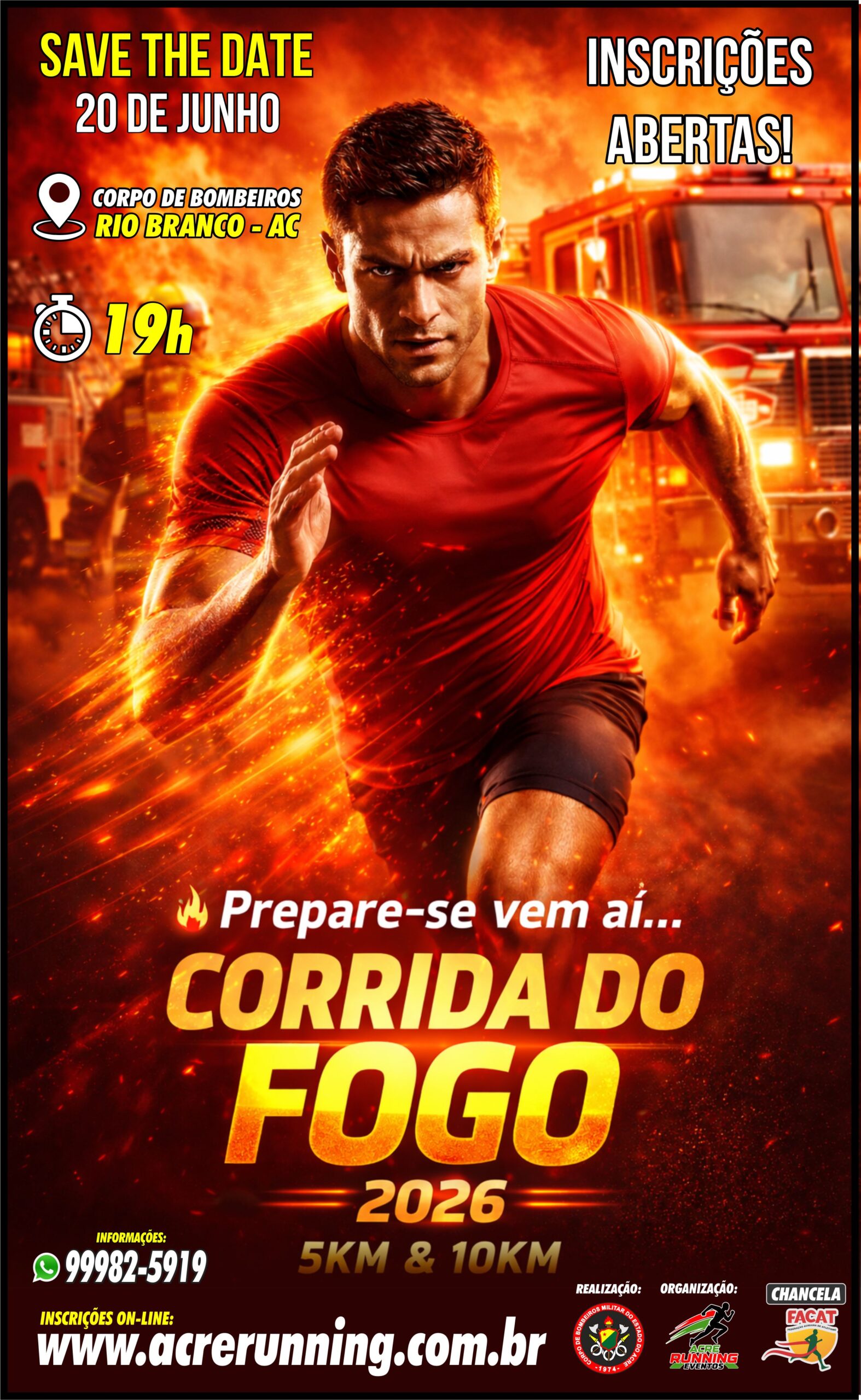 3ª Corrida 100 Limits – corrida em Rio Branco