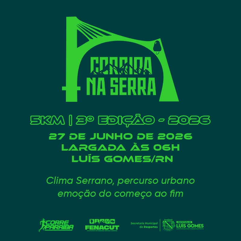 3ª Corrida na Serra – corrida em Luís Gomes