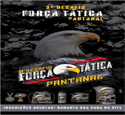 3º Desafio Força Tática Pantanal – corrida em Cáceres