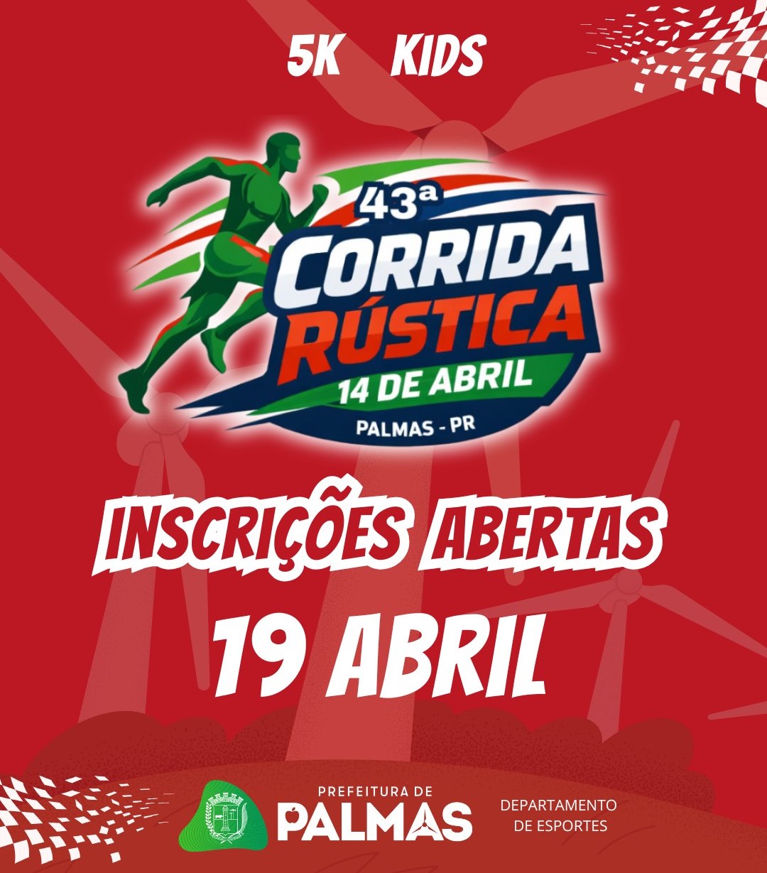 43ª Corrida Rústica 14 de Abril – corrida em Palmas