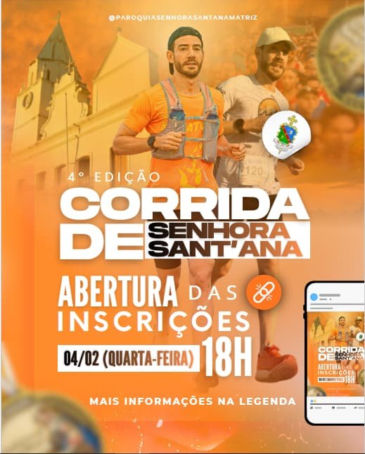 4ª Corrida de Senhora Sant’ana – corrida em Iguatu