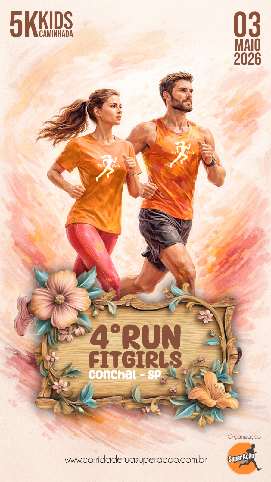 4ª Run Fitgirls – corrida em Conchal