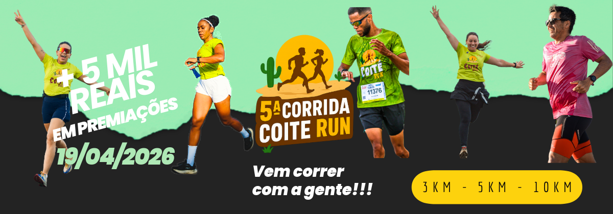 5ª Corrida Coite Run – corrida em Conceição do Coité