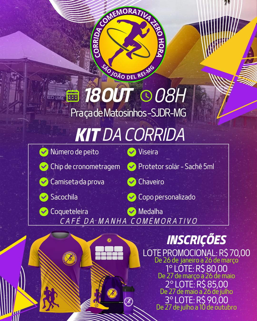 5ª Corrida Comemorativa Zero Hora – corrida em São João del Rei