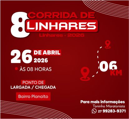 8ª Corrida de Linhares – corrida em Linhares