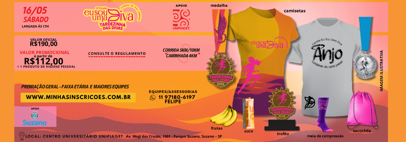 9ª Corrida Eu Sou Uma Diva – corrida em Suzano