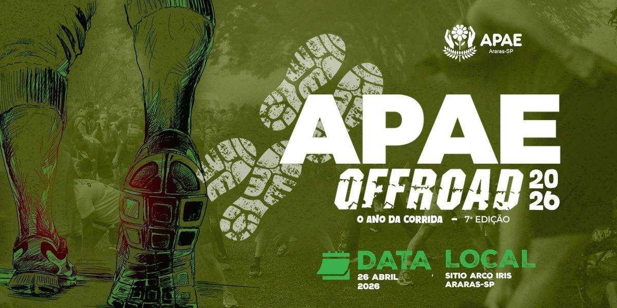 APAE Off Road 2026 – corrida em Araras
