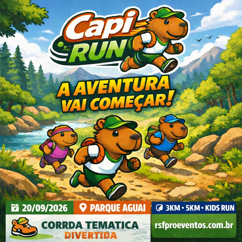 Capi Run – corrida em Siderópolis