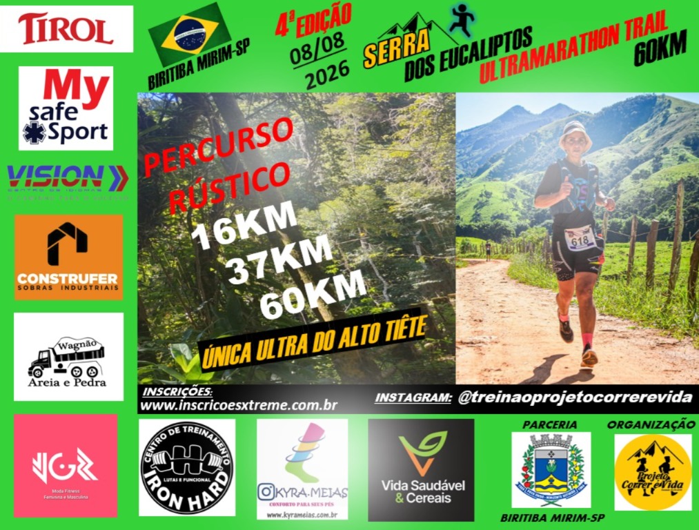 Caveiras Trail – Etapa Pouso Alegre – corrida em Santa Isabel