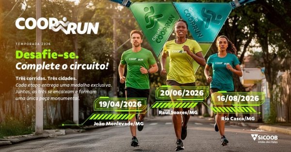 Circuito CoopRun – 1ª Etapa – corrida em João Monlevade