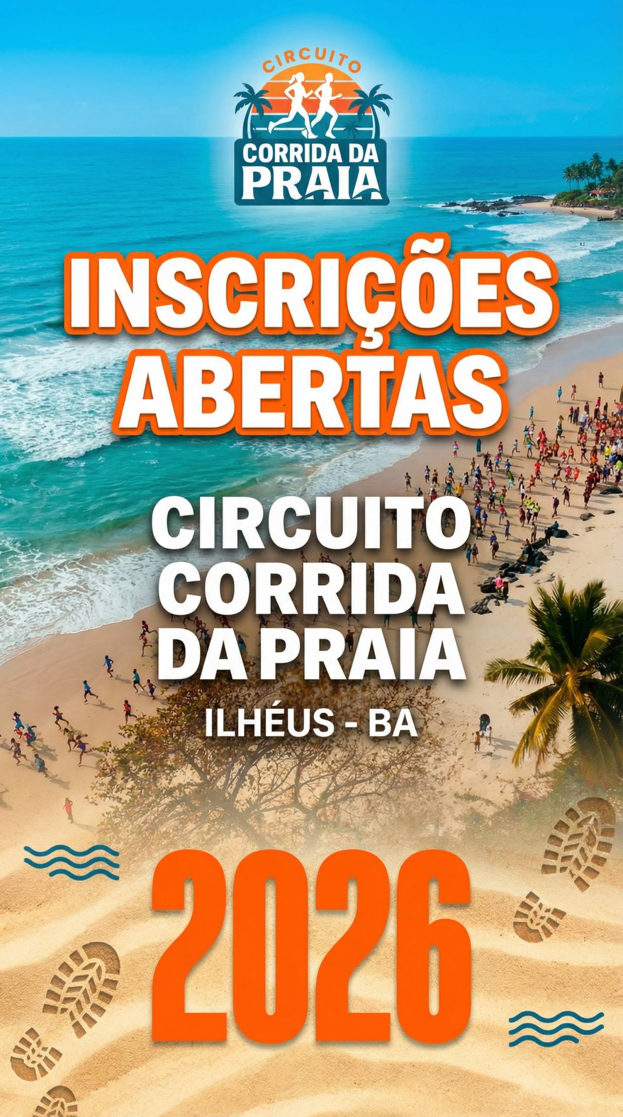 Circuito Corrida da Praia – 2ª Etapa – corrida em Ilhéus