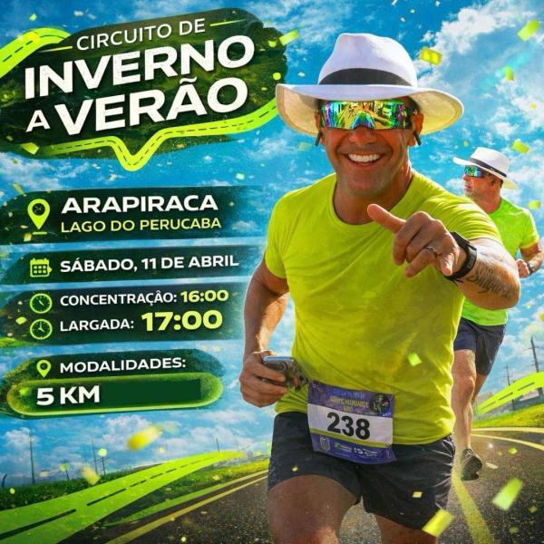 Circuito de Inverno a Verão – corrida em Arapiraca