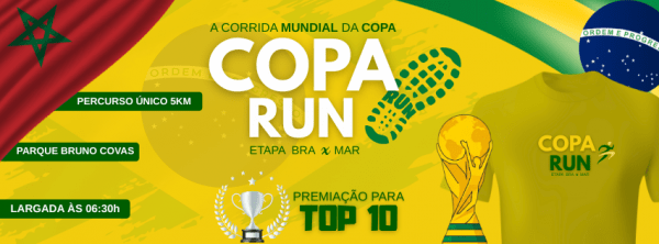 Copa Run – Etapa BRA x MAR – corrida em São Paulo