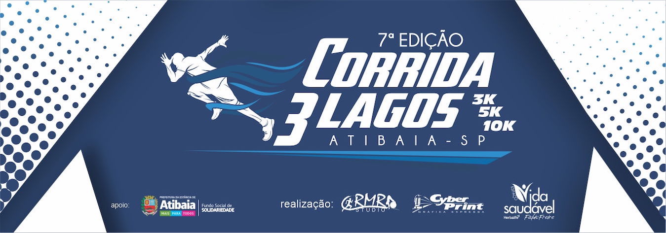 Corrida 3 Lagos – 7ª Edição – corrida em Atibaia