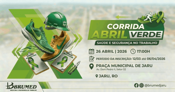 Corrida Abril Verde 2026 – corrida em Jaru