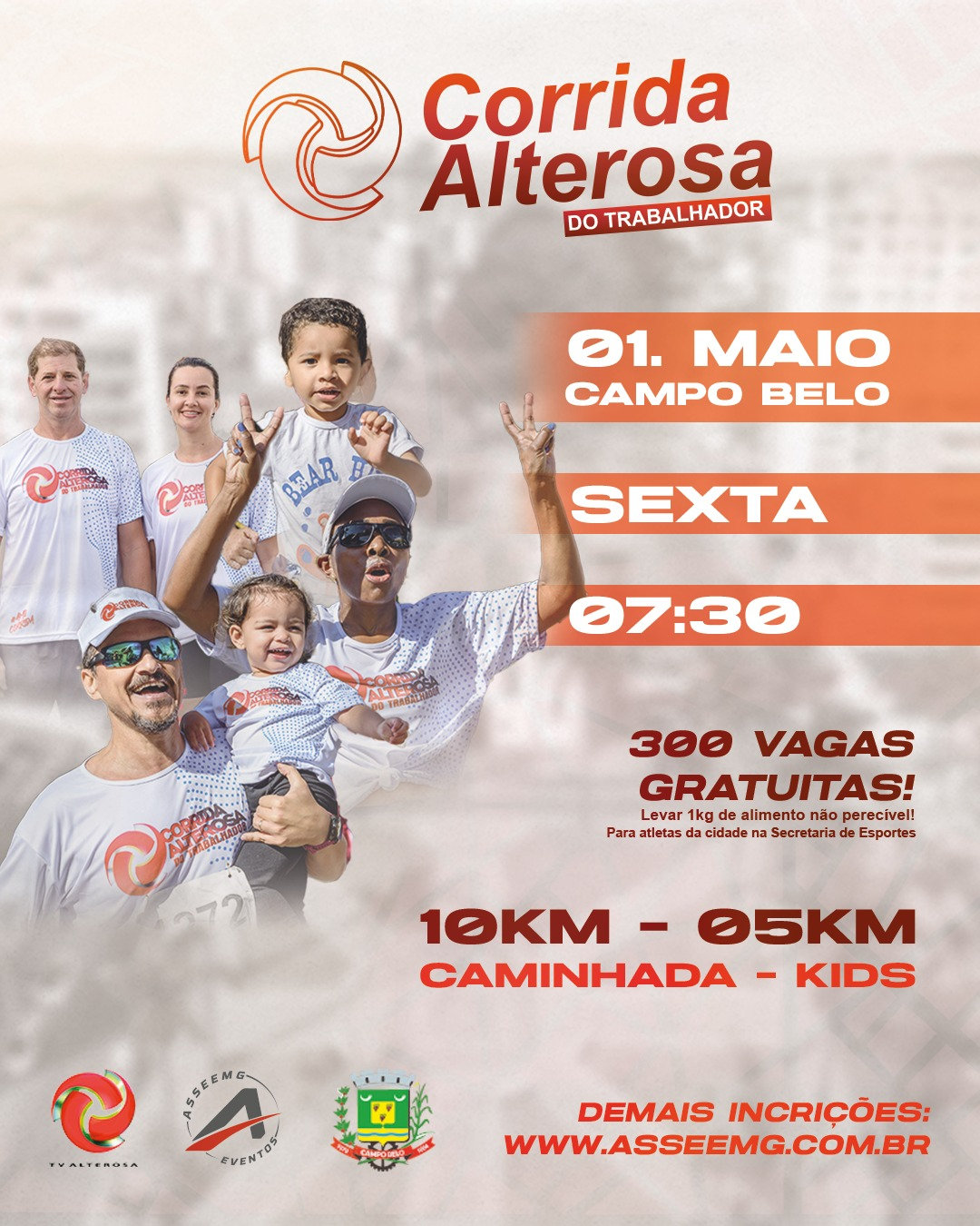 Corrida Alterosa do Trabalhador – corrida em Campo Belo