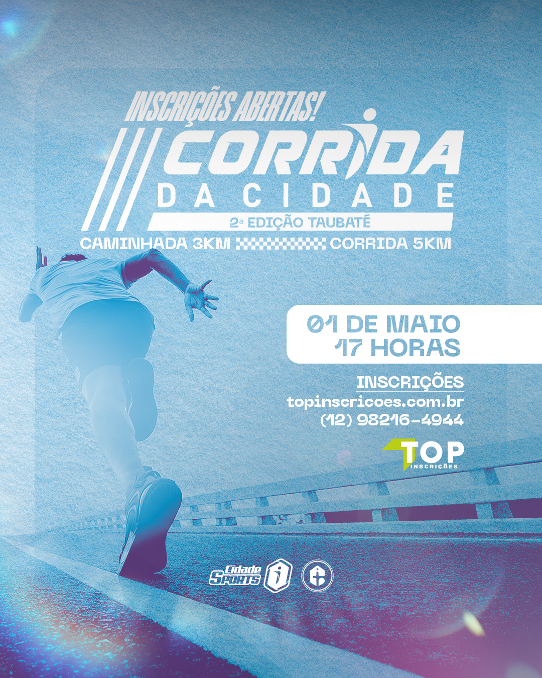 Corrida da Cidade 2026 – corrida em Taubaté