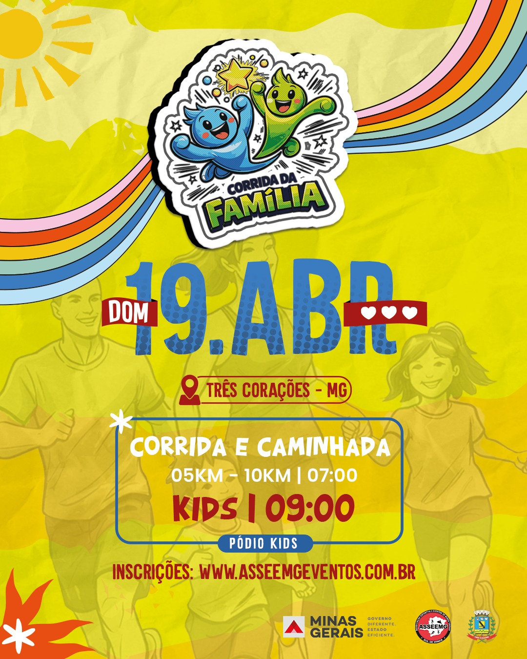 Corrida da Família – corrida em Três Corações