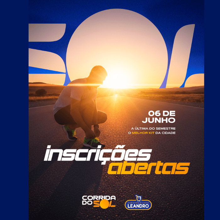 Corrida do Sol – 2ª Edição – corrida em Patos