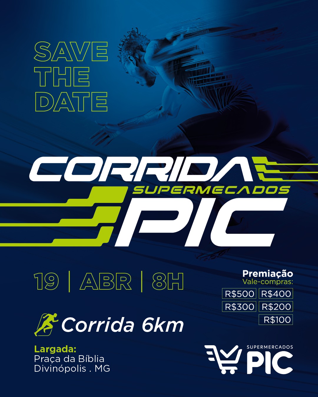 Corrida do Supermercado PIC – corrida em Divinópolis