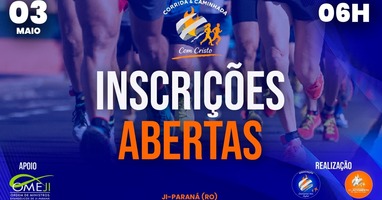 Corrida e Caminhada com Cristo – corrida em Ji-Paraná