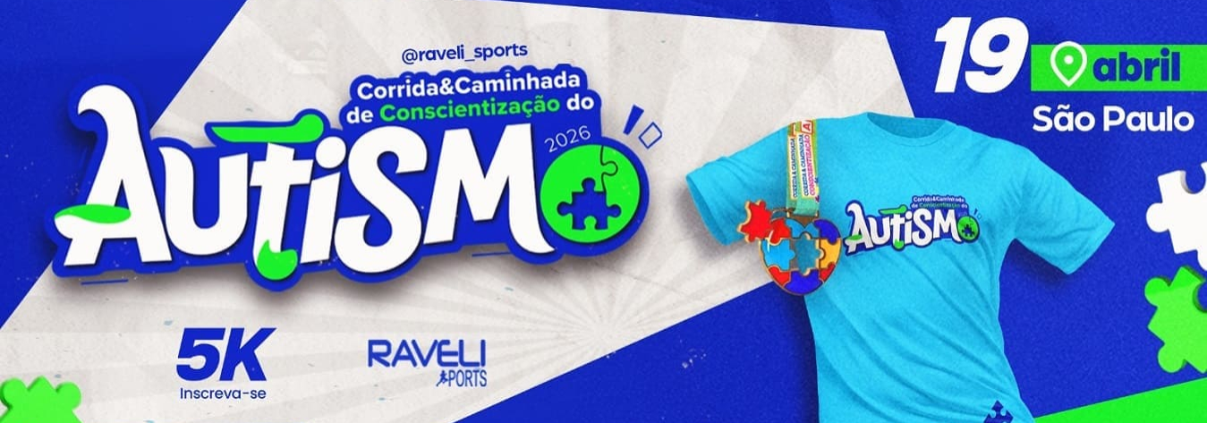 Corrida e Caminhada de Conscientização do Autismo – corrida em São Paulo