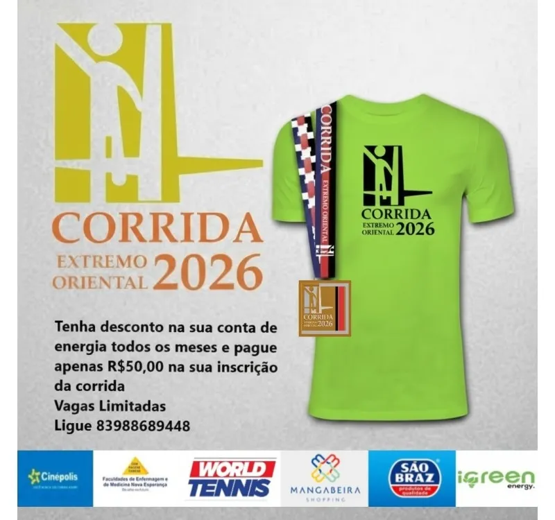 Corrida Extremo Oriental – corrida em João Pessoa