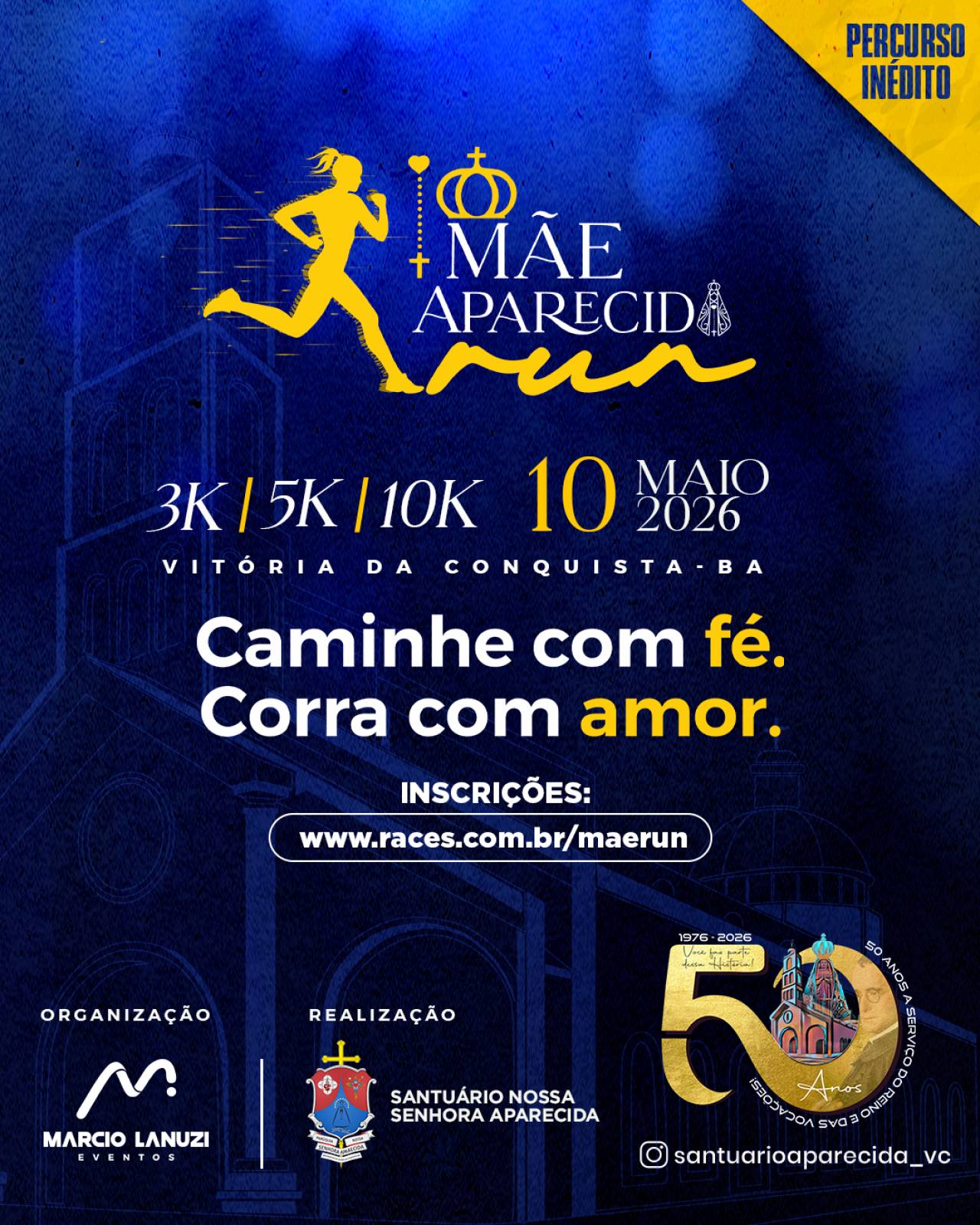 Corrida Mãe Aparecida Run – corrida em Vitória da Conquista